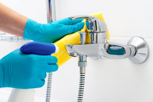 Service review process for a carpet cleaning complaint